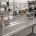 Thumbnail image #2 for Metro Super Erecta 36-Inch W x 4-Inch H Stainless Steel Shelf Ledge for Solid Shelves