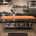 Thumbnail image #2 for Boos Block American Cherry Edge Grain Kitchen Countertop, 120 x 27 x 2-1/4 Inches, Penetrating Oil Finish