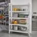 Thumbnail image #3 for Cambro Camshelving Premium 4-Shelf Vented Stationary Starter Unit, 18 x 60 x 84 Inches