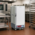 Thumbnail image #2 for Metro C5 3 Series 3/4 Height Heated Holding Cabinet with Solid Door, Fixed Wire Slides, Gray