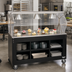 Thumbnail image #2 for Vollrath 2-Series Affordable Portable 60-Inch Utility Station with Open Storage Base and Breath Guard Lights