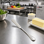 Thumbnail image #3 for Winco Venice 0037-12 Butter Spreader, 6-3/4-Inch, 18/8 Stainless Steel, Extra Heavy Weight, Mirror Finish Case of 25