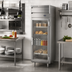 Thumbnail image #2 for Beverage-Air P Series Top-Mount Reach-In Glass Door Warming Cabinet, 21.5 Cu. Ft., 1 Section