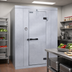 Thumbnail image #2 for Kolpak Kold-Front Indoor Walk-In Freezer with Remote Refrigeration, With Floor, Galvalume Finish, 12' x 8' Nominal