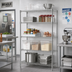 Thumbnail image #2 for Eagle Group 5-Tier Add-On Wire Shelving Unit, 42