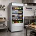 Thumbnail image #2 for Omcan USA Open Refrigerated Merchandiser Floor Display Case, 36-Inch Wide, 18.7 Cu. Ft.