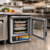 Thumbnail image #2 for Panco HCUELSI-RA3.00 Extended Undercounter Insulated Heated Holding Cabinet with Clear Door
