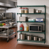 Thumbnail image #3 for Metro Super Erecta Super Adjustable Add-On Wire Shelving Unit, 42
