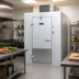 Thumbnail image #2 for Arctic Industries Indoor Walk-In Cooler with Floor and Remote Refrigeration, 9' 10