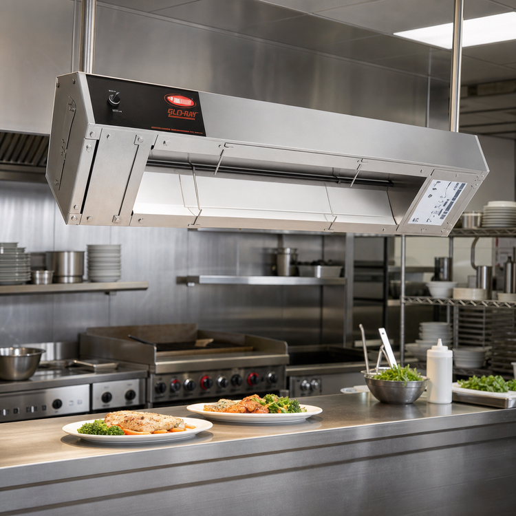 Product image #2 for Hatco Glo-Ray 60-Inch High-Watt Unlighted Stainless Steel Infrared Strip Heater