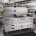 Thumbnail image #2 for Garland Arctic Fire 63-Inch Stainless Steel 4-Drawer Self-Contained Refrigerator Base