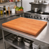 Thumbnail image #2 for Boos Block American Cherry Edge Grain Kitchen Countertop, 48 x 48 x 1-3/4-Inch, Varnique Finish