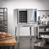 Thumbnail image #2 for Imperial Single-Deck Bakery Depth Gas Convection Oven with Window, 50/50 Doors and 5 Racks