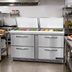Thumbnail image #2 for Continental Refrigerator Mighty Top SW60N24M-FB-D 60
