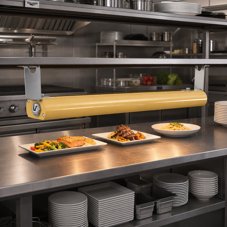Product image #2 for Vollrath 84-Inch Low Profile Unlighted Strip Heat Lamp with Metal Heating Rod