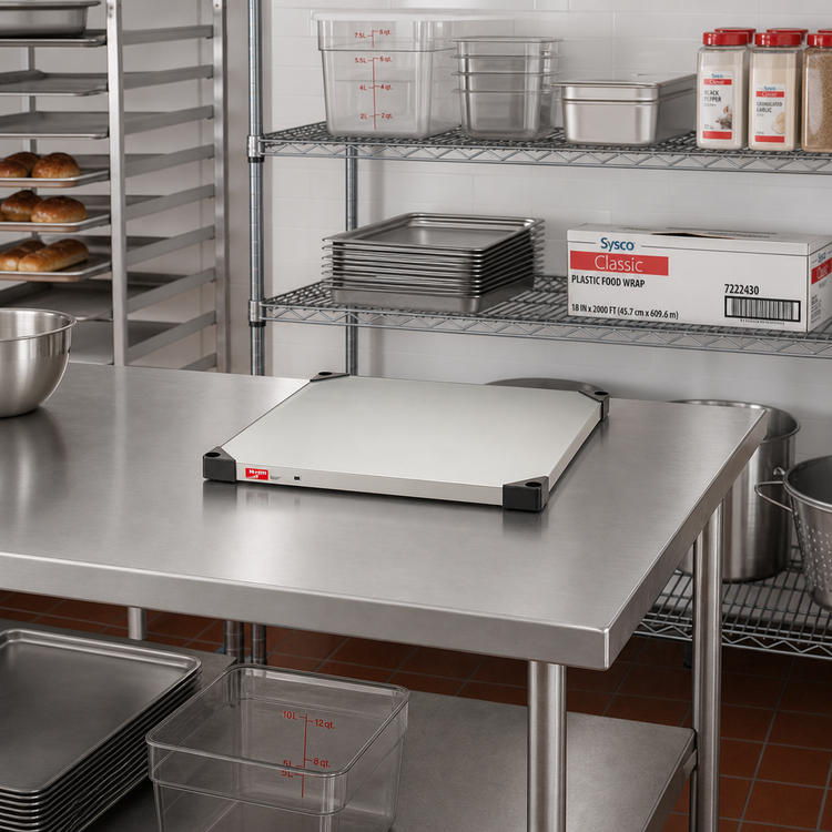 Product image #2 for Metro Super Erecta 24" x 24" Flat Solid Stainless Steel Shelf