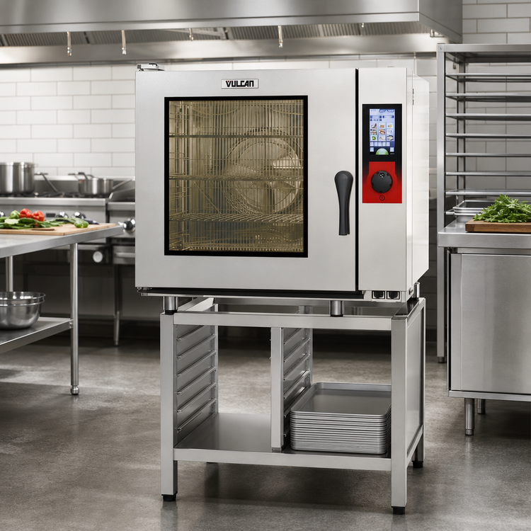 Product image #2 for Vulcan TCM Series 6-Level Half-Size Gas Boilerless Combi Oven