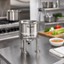 Thumbnail image #2 for Groen TDC/3-3 Tabletop Direct Steam Kettle, 3 Quart, 2/3 Jacket, Hand Tilt