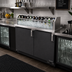 Thumbnail image #2 for Glastender 36-Inch Back Bar Glass Ice Display Unit for Bottled Beverages, 12-Inch Deep