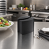 Thumbnail image #2 for Stainless Steel Salt & Pepper Shaker Set, 4 oz., Satin Black Finish