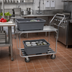 Thumbnail image #3 for Channel 2-Shelf Galvanized Deck Stocking/Marking Truck with Chrome-Plated Steel Construction
