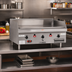 Thumbnail image #2 for Southbend HDG-24V 24-Inch Countertop High Volume Gas Griddle with Thermostatic Controls and Integrated Stand
