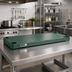 Thumbnail image #2 for Eagle Quik-Set Flat Solid Shelf, 42 x 24 Inches, 14-Gauge Galvanized Steel, Green Epoxy Finish