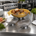 Thumbnail image #2 for Oval Stainless Steel Serving Basket, 13-3/8 x 9-1/4 x 4-1/4 Inches