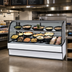 Thumbnail image #2 for Federal Industries Curved Glass Full-Service Refrigerated Deli Case, 77.13-Inch, Self-Contained