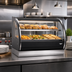 Thumbnail image #2 for Vollrath Countertop Full-Service Heated Display Case with Curved Glass Front and Rear Sliding Glass Doors