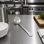 Thumbnail image #3 for Winco Victoria 0035-04 Bouillon Spoon, 18/8 Stainless Steel, Extra Heavyweight, Mirror Finish, 5-7/8 Inch Case of 25