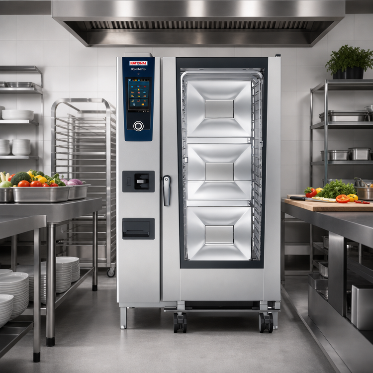 Product image #2 for RATIONAL iCombi Pro 20-Full Size Electric Combi Oven, 208/240V 3-Phase, Floor Model