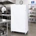 Thumbnail image #2 for Quantum White 400 Denier Nylon Wire Cart Cover with Zipper Flap, 18 x 72 x 63 Inch