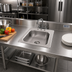 Thumbnail image #2 for Advance Tabco Smart Series™ 1-Compartment Drop-In Sink, 17