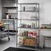 Thumbnail image #2 for Eagle Red-i-Pak 5-Tier Wire Shelving Unit, 36 x 18 x 63 Inches, Stationary, Pewter Gray Epoxy Finish