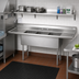 Thumbnail image #2 for Advance Tabco 3-Compartment Fabricated Sink with 24