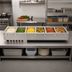 Thumbnail image #2 for Vollrath 6-Pan Drop-In Electric Hot Food Well with Marine-Grade Insulated Wells, Individual Infinite Controls, 240V
