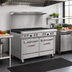 Thumbnail image #2 for Southbend Ultimate 48-Inch Gas Restaurant Range with 7 Open Burners, Standard Oven, and Cabinet Base
