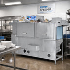Thumbnail image #2 for Insinger Dishwashers SPEEDER 86 86-Inch High-Temperature 2-Tank Conveyor Dishwasher, Stainless Steel, 277 Racks/Hour, No Booster