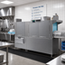 Thumbnail image #2 for Champion 100 PRO 64-Inch High-Temperature Two-Tank Rack Conveyor Dishwasher with 36-Inch Prewash