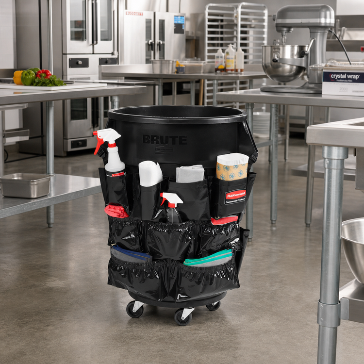 Product image #3 for Rubbermaid BRUTE Executive 12-Pocket Caddy Bag for 20, 32 & 44 Gallon Containers