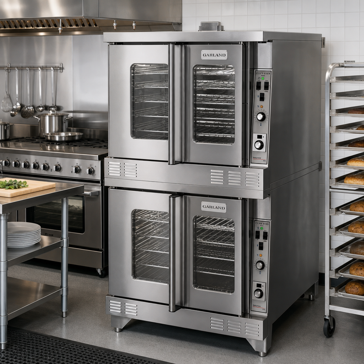 Product image #2 for Garland Master Series Double-Deck Deep-Depth Gas Convection Oven