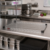 Thumbnail image #2 for Eagle Group QuadTruss Quad-Adjust Reverse Mat Wire Shelf, 24 x 21 Inches, Stainless Steel Finish