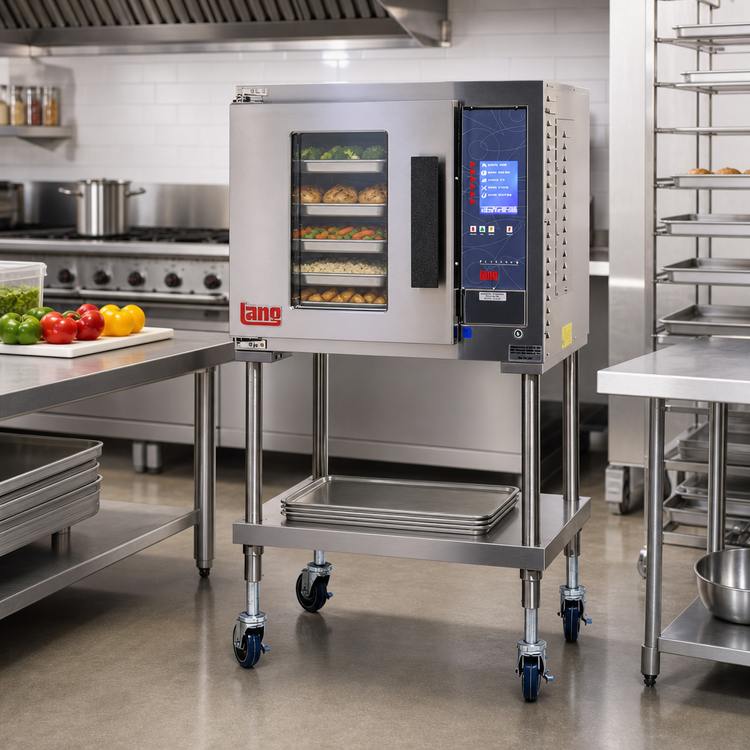 Product image #2 for Lang ECOH-PT Half-Size Electric Convection Oven, 1 Deck, 5-Pan Capacity