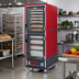 Thumbnail image #2 for Metro C5 3 Series Mobile Full-Height Moisture Heated Holding & Proofing Cabinet with Dutch Clear Polycarbonate Doors