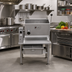 Thumbnail image #2 for Legion RES-2418 Countertop Electric Tilting Skillet, Manual Arm Tilt, 13-Gallon Rectangular Pan, 6 kW