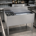 Thumbnail image #2 for Glastender 42-Inch x 24-Inch Underbar Ice Bin/Cocktail Unit with Left Bottle Well and 10-Circuit Cold Plate