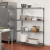 Thumbnail image #2 for Metro Super Erecta Super Adjustable Add-On Wire Shelving Unit, 42 x 21 x 63 Inches, 4 Shelves
