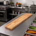 Thumbnail image #2 for John Boos Steam Table Cutting Board, 48 x 10 x 1-3/4 Inch, Edge Grain Maple