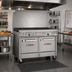 Thumbnail image #2 for Southbend Ultimate 48-Inch 6-Burner Gas Restaurant Range with Convection Oven and Cabinet Base